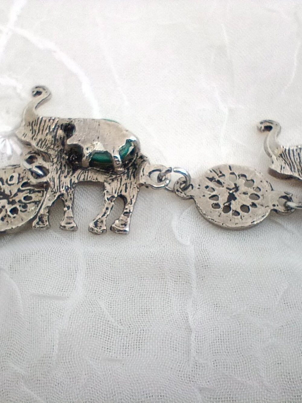 Vintage Mixed Lot of 3 Charm Bracelets Multicolor Evil Eye - Picture 7 of 8